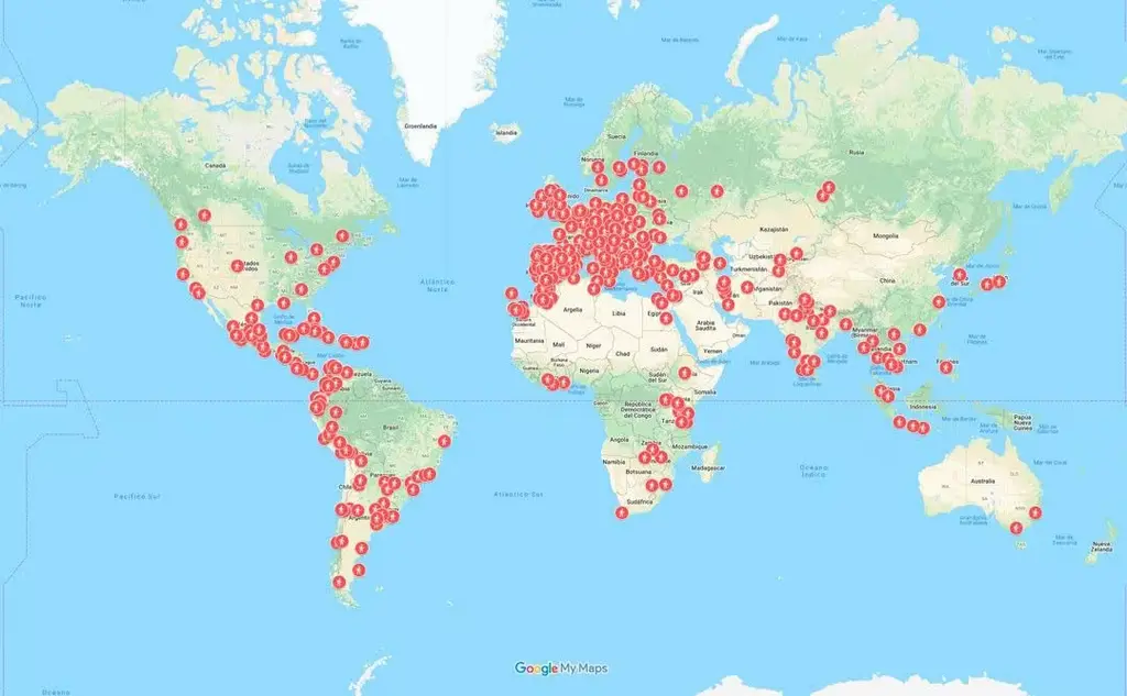 GuruWalk城市地图